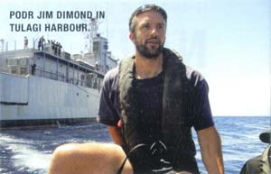 PODR Jim Dimond in Tulagi Harbour